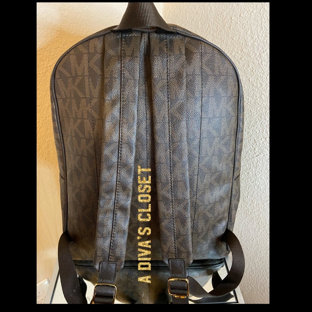 Michael Kors PVC Large Backpack - Picture 6 of 6